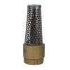 Merrill MFG FVNL100 1" No-Lead Brass Foot Valve 710 Series, 1" Female Connection