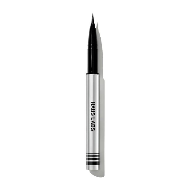 HAUS LABS BY LADY GAGA Clear Cut Waterproof Liquid Eyeliner Black Onyx (Matte Black) + Complimentary Sheet Face Masque