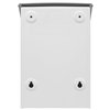 ARCHITECTURAL MAILBOXES 2681W White Marina Wall Mount Mailbox, Small