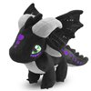 Kobataro Wings Dragon Plush Toys Stuffed Animal Plushies Cute Dragon Figure Merch Present for Kids Aged 3+ (Black)
