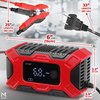 Mata1 Car Battery Charger (12V / 6A), Automotive Trickle Charger for Lead Acid Batteries, Smart LCD Display w/ 4 Charging Modes, Automobile Maintainer for Car, Motorcycle, Lawn Mower, RV & ATV