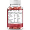 Vegan Iron Gummies Supplement - with Vitamin C, A, B-Complex, Folate, Zinc for Adults & Kids - Blood Builder & Energy Support for Iron Deficiency, Anemia, No After Taste - Peach Flavor (90 Ct)