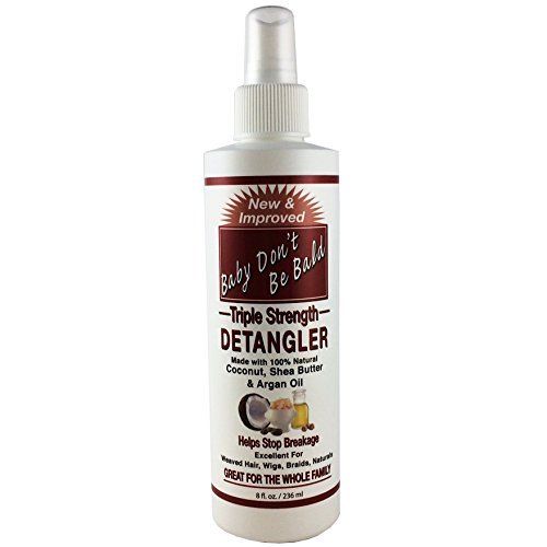 Baby Don't Be Bald] TRIPLE STRENGTH DETANGLER 8OZ LEAVE IN CONDITIONER