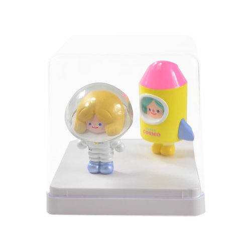 XIFOWE Clear Blind Box Firm Display Case, Figure Acrylic Doll Display Box, Transparent Dust & Moisture Case Detachable Suitable for Lego Collectibles Action Figures Pop Mart Funko Pop Pokémon Toys