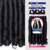 FreeTress Crochet Braids 3X French Curl 22" (pack of 1, 1B)