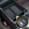 Upgrade for Toyota 4Runner Center Console Organizer Tray 2024 2023,2022-2010(with USB Port), Insert storage Armrest Box for 4Runner 2010-2019 2020 2021 2022 2023 2024 5th Gen 4Runner Car Accessories