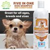 Pawtitas Oatmeal Shampoo for Dogs Made with Certified Organic Natural Herbs Essential Oils Natural Dog Shampoo and Conditioner 16 OZ Vanilla & Almond