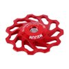 Ceramic Derailleur Pulley Wheel, Rear Derailleur Pulley, Ceramic Bearing Wheel Aluminium Alloy Rear Derailleur Roller 11T/13T (2pcs)