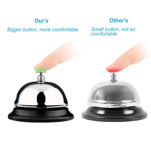 Service Bell, Call Bell, Desk Bell, Big Button, Improved Version