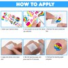 106 PCS Pansexual Rainbow Pride Month Temporary Tattoos Themed Birthday Party Decorations Favors Supplies Cute Pan Flag Gay LGBT Tattoo Stickers Gifts For Men Woman Classroom School Reward Festival