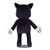 NICERINC Black Cartoon Cat Plush Stuffed Toy, Soft & Embrace Animal Cat Plush Toys, Child Plush Doll, Kids Birthday Gifts