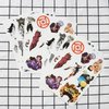 Babymiu Anime JJK Temporary Tattoo（8 Sheets) Gifts Anime Decor Merch Cosplay Temporary Tattoos Cartoon Stickers Decal Party Favors Supplies for Teens Kids Man