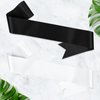 2 Pack Black & White Sash, Blank Satin Sash Bride & Groom Sash Custom Sash Prom Court Sash Mommy & Dad to Be Sash Birthday Sash Bride to Be Sash Bachelorette Sash 2024 Graduation Sash, Make Your Own