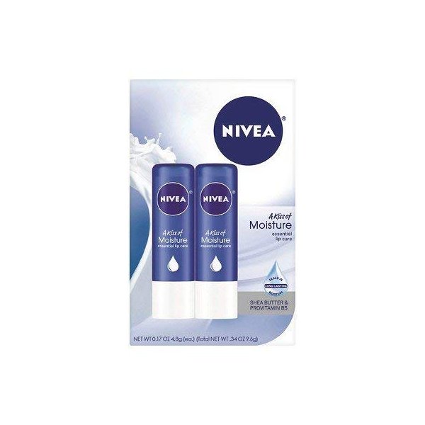 Nivea Original Moisture Lip Balm Dual Pack