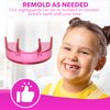CustMbite Night Guard for Kids, Custom Fit Kids Mouth Guard for Teeth Grinding, Clenching, and Bruxism - Pink, 2 Pack
