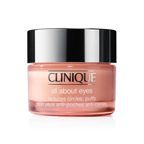 Clinique All About Eyes Lightweight Eye Cream With Vitamin C | Hydrating, Brightening, Depuffing + Dark Circle Reducing, 0.06 Ounce