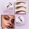 VERONNI 4 In 1 Makeup Pen,4 Colors Multi-Function Makeup Beauty Pen,Portable Eyebrow Eyeliner Lip Liner Highlight Eye Makeup Pen,Waterproof Long Lasting Eye Makeup Tool