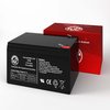 AJC Battery Compatible with BladeZ PTV 450 Powertrain 12V 12Ah Electric Scooter Battery