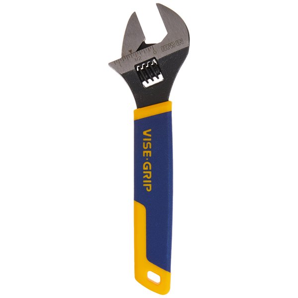 IRWIN VISE-GRIP Adjustable Wrench, 8-Inch (2078608)