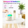 LENRUE Karaoke Machine for Kids, Birthday Gifts for Girls Boys with Wireless Microphone, Led Lights, Portable Bluetooth Speaker for Home, Family, Party (2MIC)