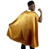 Everfan Men's Polyester Satin Superhero Cape (38" LX48 W, Gold)