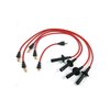 Pertronix 704401 Flame-Thrower Red Custom Fit 4 Cylinder Spark Plug Wire