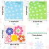 BeYumi Flower Bouquet Craft Kit - 48Pcs Mother's Day Flower Bouquet Craft in Two Colors for Kids Make Your Own Flower Bouquet Teacher Appreciation Week DIY Gift School Classroom Home Fun Activities