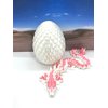 3D Printed Dragon, Articulated Gemstone Dragon with Dragon Egg, Fidget ADHD Autism Toy, Executive Desk Toy Home Office Decor D063WP