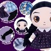 Rugvan Girls Plush Dolls Toy with 3 Dress-Up Outfits,10 Inches Halloween Doll with Dresses,Stuffed Doll Set for Birthday and Party Favors, for Girls and Kids