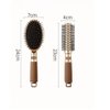 zosenda Detangling Hair Brush & Round brush, 2 Packs of Salon Results Hairbrush Set, Detangler brush for All Hair Types Hair Styling, For Women & Men & Kids, Wet & Dry Hair