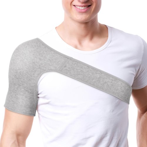 Healifty Shoulder Brace Rotator Cuff Support Brace for Men Women Shoulder Compression Sleeve Orthopedic Care Shoulder Brace Support Wrap for Pain Relief