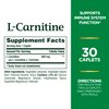 Nature's Bounty L-Carnitine, Supports Heart Health & Fat Metabolism, Amino Acid Supplement, 500 mg, 30 Tablets