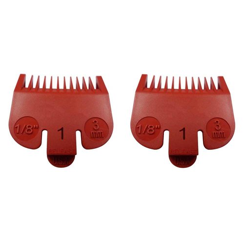 GULUANT 2 Pack Replacement Plastic Clipper Guide Guard for Wahl 3114-603 03114-603#1 1 Full Size Hair Clippers and Trimmers Except the Competition Series and 5-in-1 Magic Blades (1/8" Cutting Length)