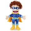 14" Superhero, Peach Boy, Hand Puppet