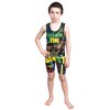 KO Sports Gear - Unisex Wrestling Singlet (Release the Beast, Youth XX-Small)