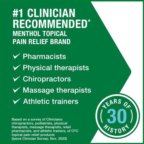 Biofreeze Pain Relief Cream, Arthritis Pain Reliver, Knee & Lower Back Pain Relief, Sore Muscle Relief, Neck Pain Relief, Pharmacist Recommended, FSA Eligible, 2 Pack (3 OZ Biofreeze Menthol Cream)