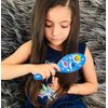 Baby Shark Hair Accessory 5 Pcs Set 1 Regular 9 inch Hair Brush For Girls + 4 Scrunchies For Kids Baby Shark Hair Accessories For Girls Detangling Brush Elastic Hair Ties Ropes Scrunchies
