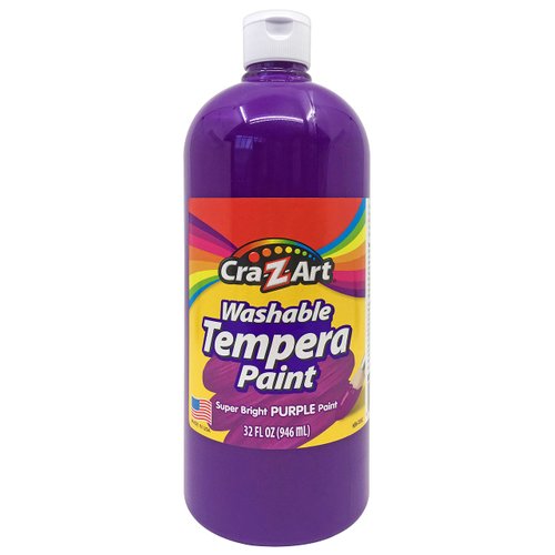 Cra-Z-Art Washable Tempera Paint Purple 32oz