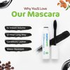 Mamaearth Lash Care Volumizing Mascara | 12-Hour Long Stay | Nourishes & Conditions Lashes | Argan & Castor Oil Infused | Non Clumping & Water Resistant | 0.46 Oz/13g