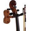 Violin Wall Mount Violin Hanger with Bow Hook Home & Studio Rosewood Violin/Viola Stand (Rosewood MA-R5)1