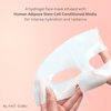 BLANC DUBU NUBORN CELL Hydrogel Collagen Mask | Advanced Stem Cell Hydrogel Sheet Face Mask for Dry Skin | 2% Niacinamide, Hydrolyzed Collagen, Peptides and Hyaluronic Acids | Made in Korea 4-Pack