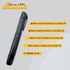 Brake Fluid Liquid Tester Pen,1PC DOT 3 DOT 4 DOT 5.1 Brake Fluid Liquid Tester Pen, Car Diagnostic Testing Tool with 5 LED Indicators, Hydraulic Fluid Liquid Oil Moisture Analyzer