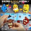 QEINIE Five Nights Security Breach Building Blocks Toys, Classic Horror Game Five Nights 5 Pcs Action Figures, Great Birthday Presents for Teens, Collectible Present for Game Fans(988PCS)