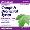 Nature's Way Boericke & Tafel Nighttime Cough & Bronchial Syrup, Cough Suppressant††, Promotes Restful Sleep††, 4 Fl. Oz