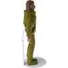 Plymor DSP-4125W White Adjustable Doll Stand, fits 7, 7.5, 8, 8.5, and 9 inch Slim Waist Dolls or Action Figures, Waist is 1.125 to 1.5 inches Wide, 3.25 to 4 inches Around, Pack of 6