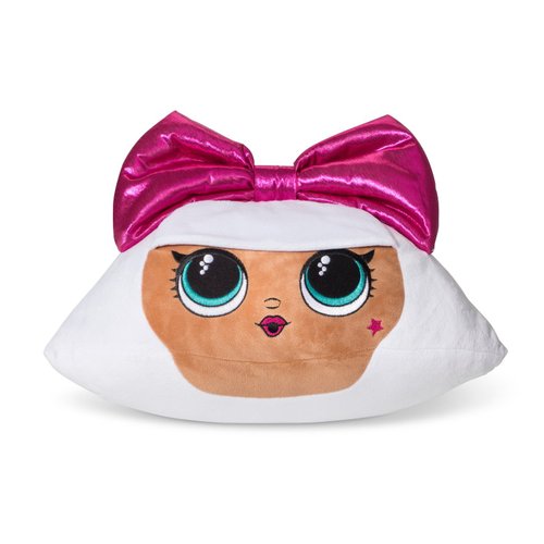 Franco Kids Bedding Soft Plush Cuddle Pillow Buddy, One Size, LOL Surprise Diva