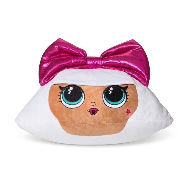 Franco Kids Bedding Soft Plush Cuddle Pillow Buddy, One Size, LOL Surprise Diva