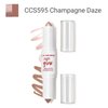 L.A Colors 1 x Just Glow Highlighter Bronzer Stick [CCS595 - Champagne Daze] Natural Finish & Zipper Bag