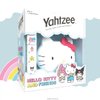 YAHTZEE: Hello Kitty and Friends, Collectible Head Dice Cup, Classic Family Dice Game, Officially Licensed Sanrio Game & Merchandise