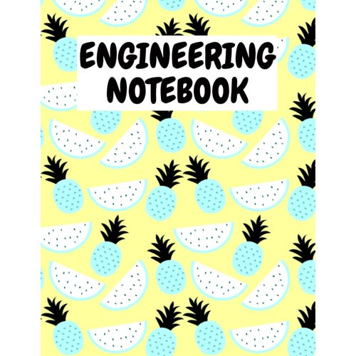 Engineering Notebook: Logbook Jungle 8.5x11 Quad Ruled Graph Paper Notebook v37